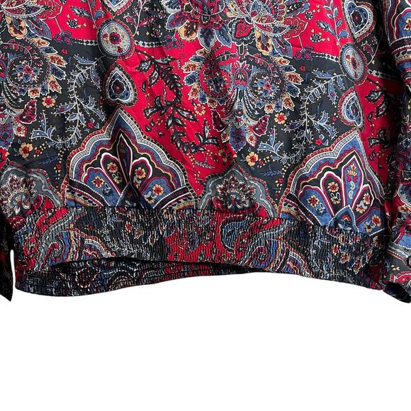 Alfred Dunner Petite Vintage Size 10 Floral Paisley Elastic Waist 2-Piece Skirt - Picture 10 of 12